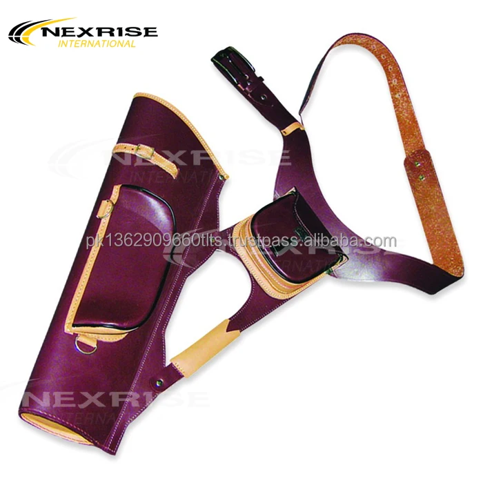 Best Side Quivers For Archery Hunting Recurve Bow Leather Arrow Quivers