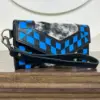Black & Blue Checkered