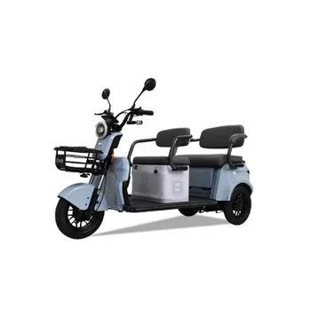 New Electric Tricycle for Adults Elderly Recreational Three-wheel Scooter Affordable Tricycle Mobility Scooters Open Passenger