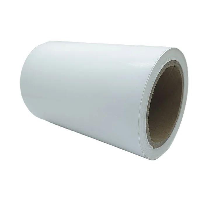 White Glassine Release Paper Silicone Coated Paper Jumbo Roll Blue Yellow Glassine Release Paper