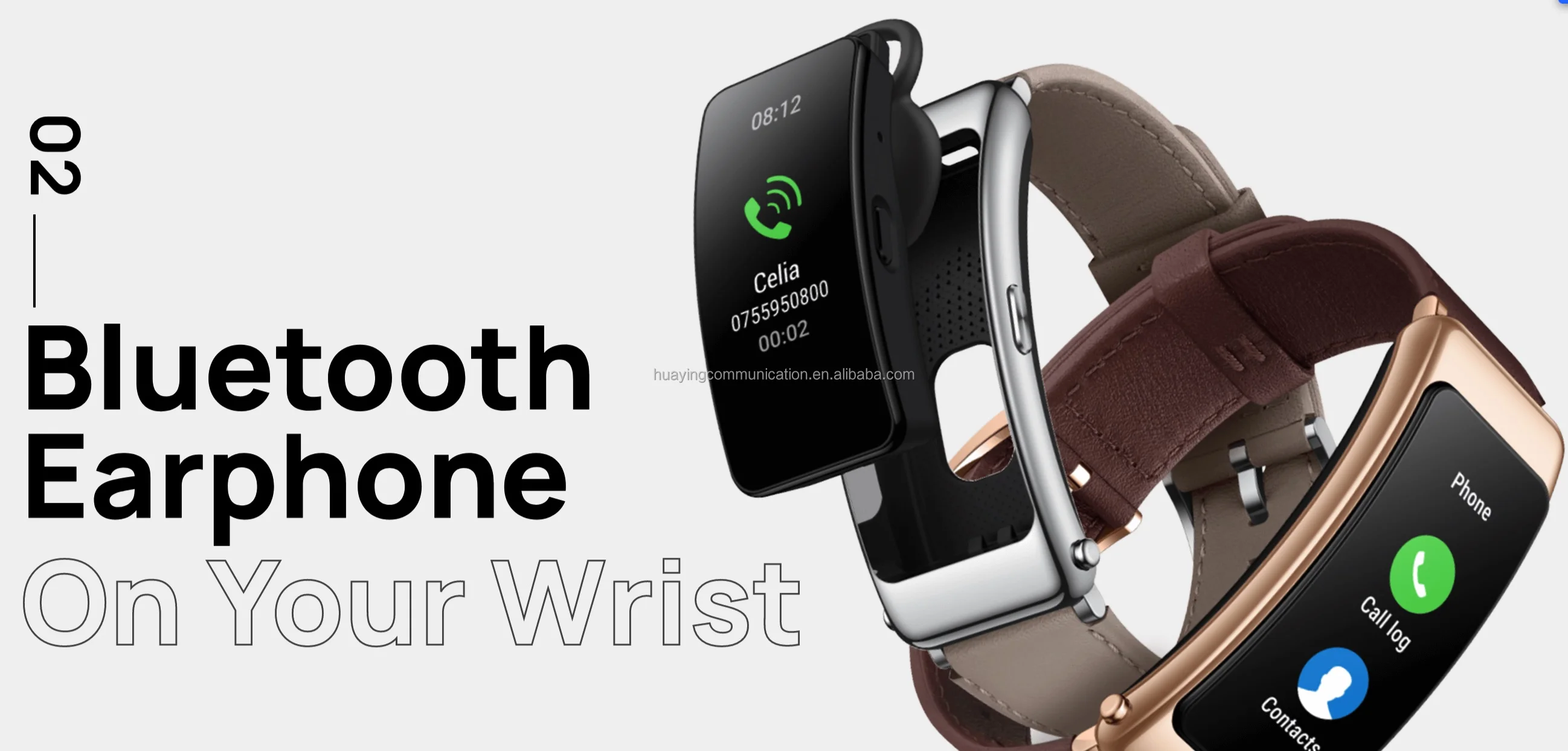 Huawei Talkband B6 Smart Wristband Bracelet Detachable Earphone / All