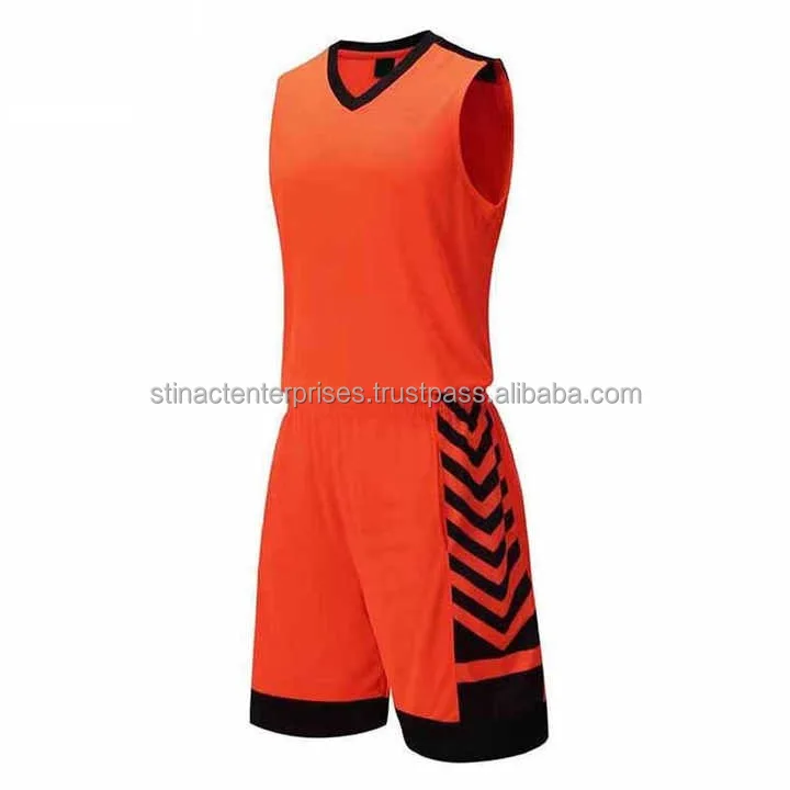 Mens Custom Youth Basketball Uniform Heat Transfer Printing Team Jersey