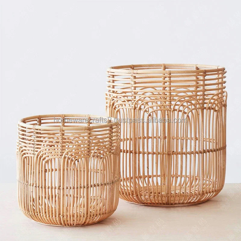 Natural Seagrass Basket For Eco-friendly Home Decoration Vintage Style ...