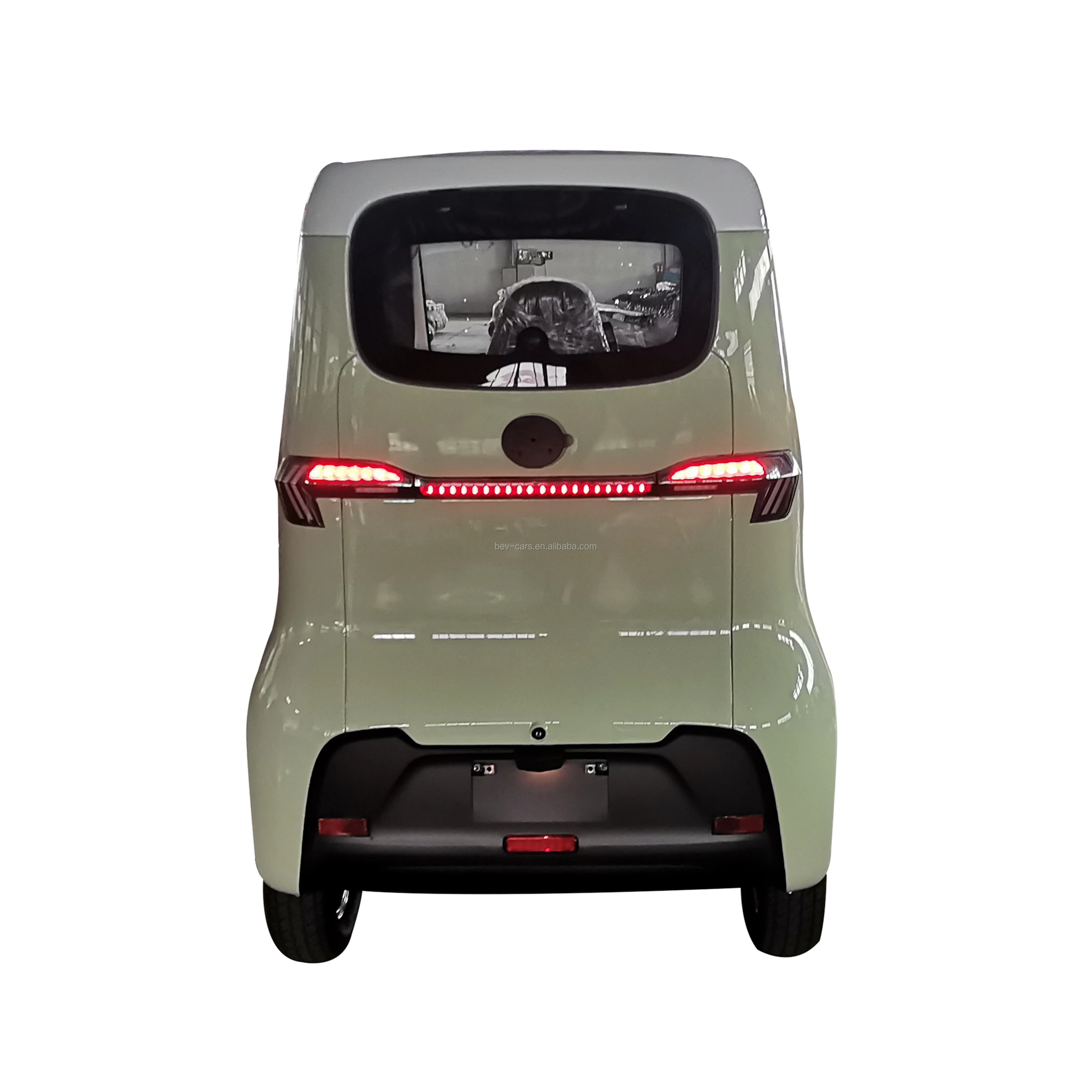 Enclosed Electric Passenger Vehicles 4 Wheel Car for Passenger EEC L6e-BP Approved Two Persons Electric Small Cars for Elderly