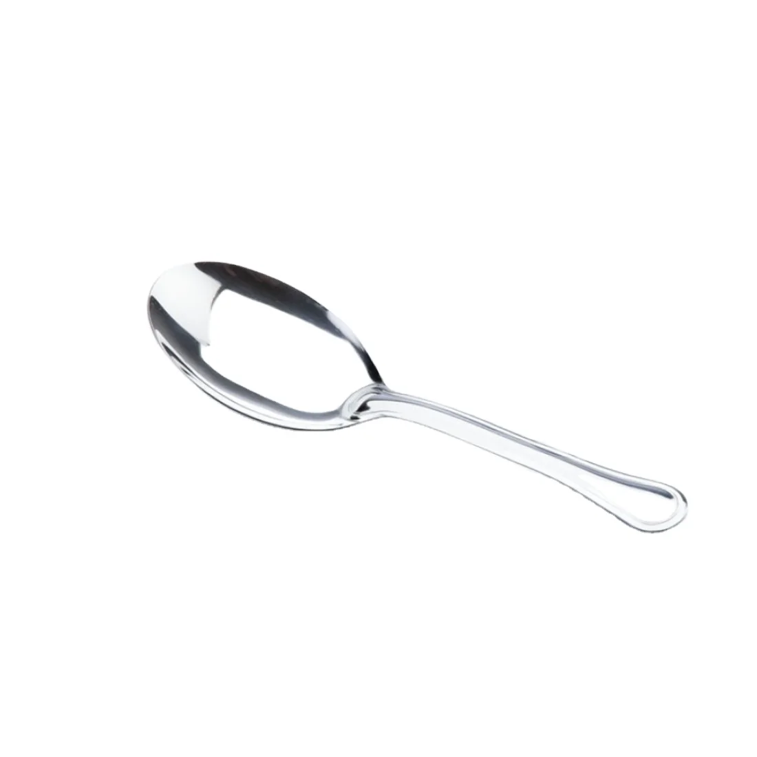 Ложка сервировочная с короткой ручкой для риса картофеля макаронных изделий овощей наборы посуды кухонные принадлежности из нержавеющей стали сделано в Италии