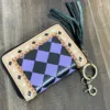 Purple & Black Checkered