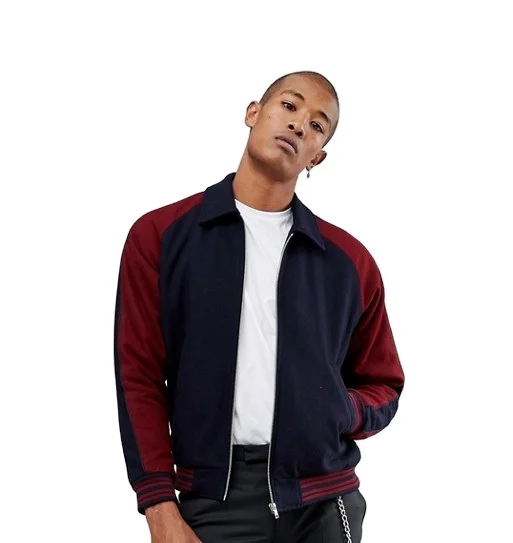 mens full sleeve plus size varsity jacket satin letterman