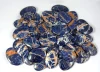 Bleu et orange, vendu au poids (grammes), 12 à 14 pièces pour 100 g