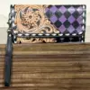 Purple & Black Checkered