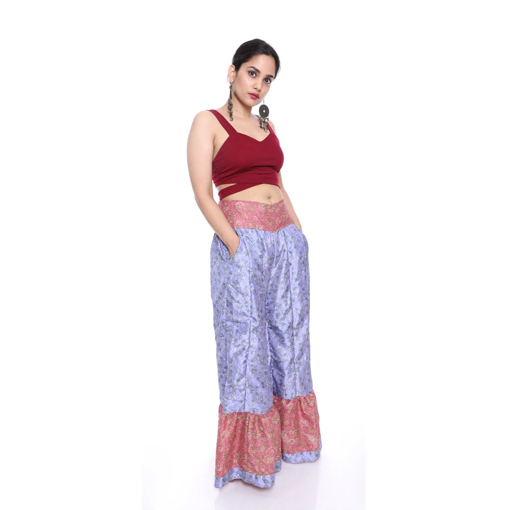 Buy Chiffon Palazzo Pants,Elegant Dress 