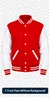 Red and white