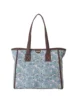 Blue with Floral Print