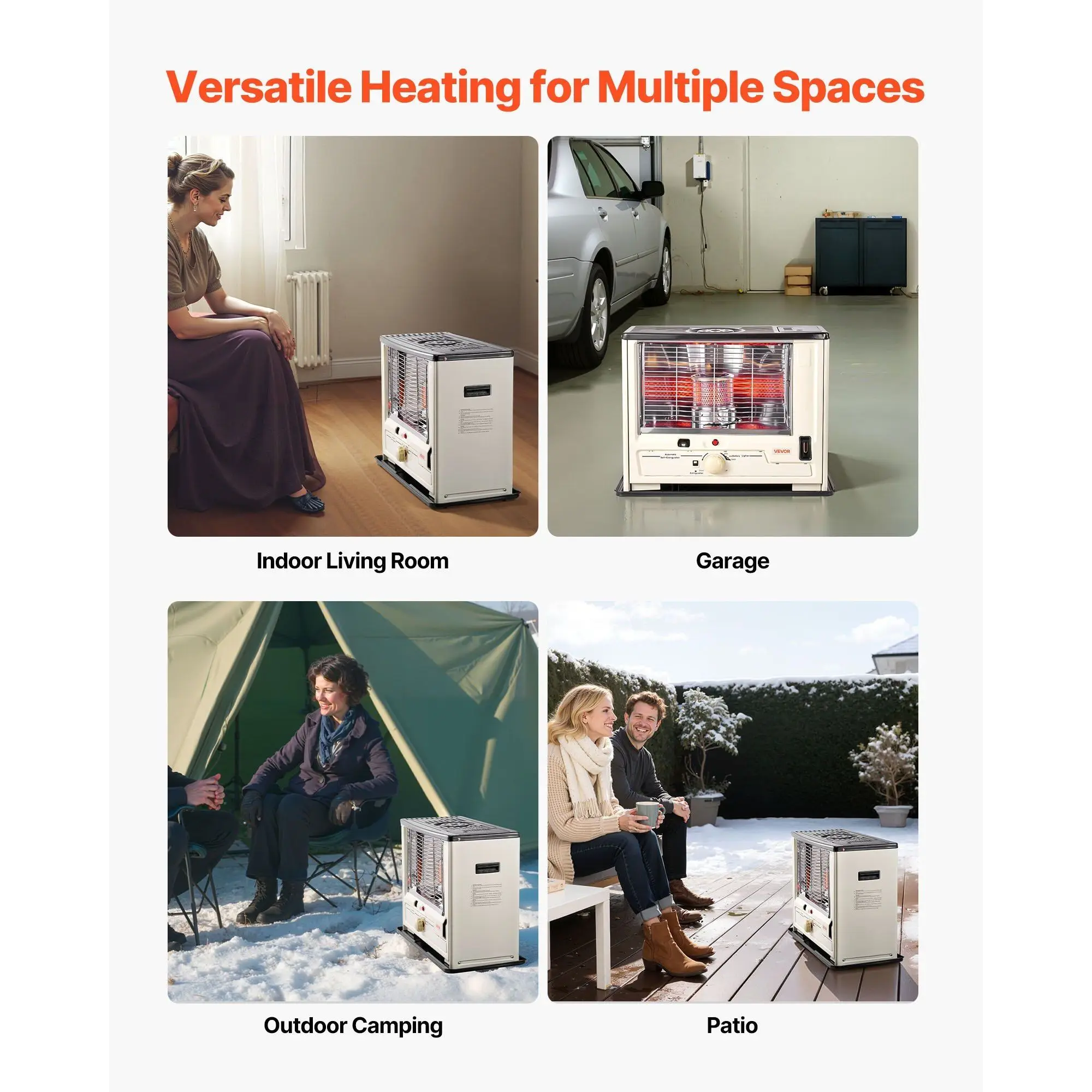 Kerosene Heater, 10000, BTU, Portable - detail 12