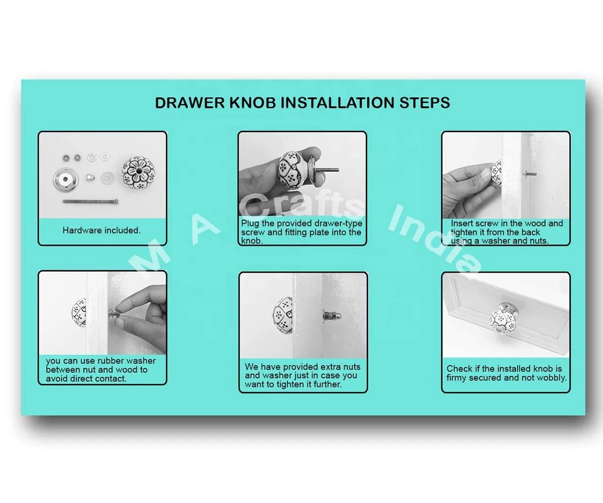 Designer Round Door Knob for Kitchen Bathroom Hotel Dresser Drawer Made Brass Stainless Steel Acrylic Resin Wood Home Decoration