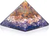 Iron Will Tiger Eye Sunstone Amethyst Orgone Pyramid