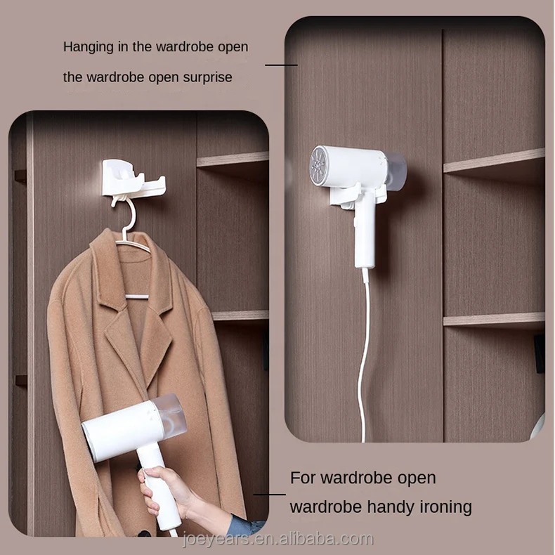 1200w Foldable Handheld Garment Steamer Electric Wired Wallmounted Clothes Steamer 200ml