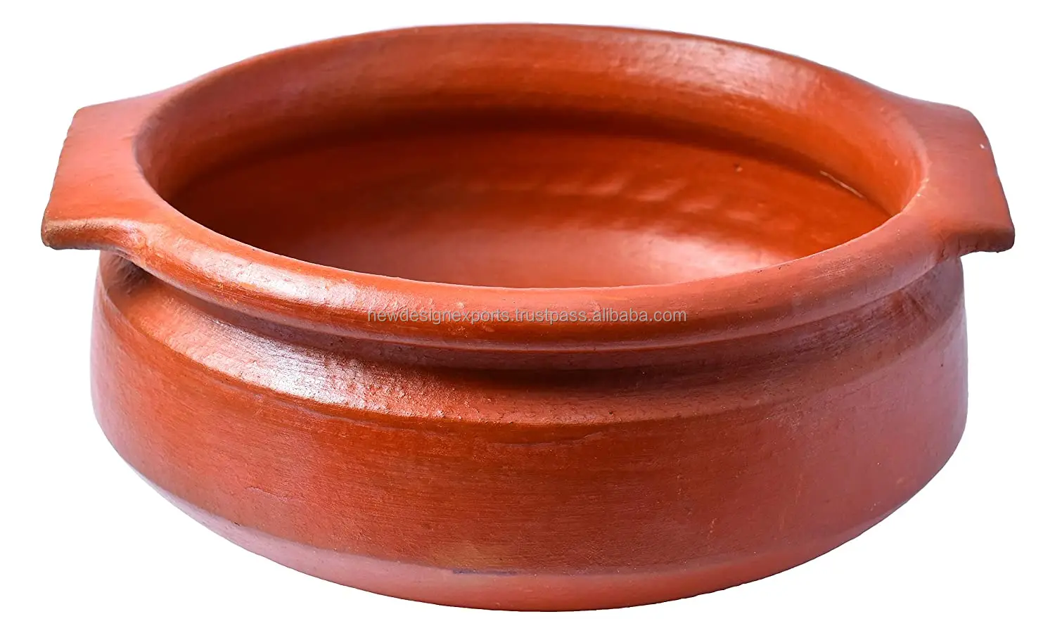 Kitchen/clay Pot For Cooking And Natural Red 3 Liter With