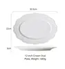 12 oval Plate