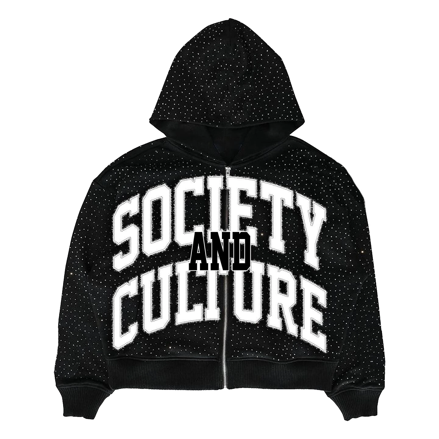 Embrace the Latest Fashion with Our 2026 New Arrival Hoodie Trending Long Sleeve Crop Zipper Hoodie Set