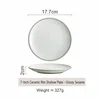 7 inch round glossy seasame