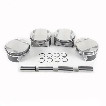 New 1pcs Piston 11257562452 for 3series 5series X1 Z4 E46 E60 E81 E84 E85 E87 E90 E9 E92 Engine Includes Rings and Pin
