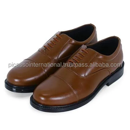 Indian Manufacturer of Good Quality Classic Design Formal Casual Office Party Wear Men's Genuine Leather Shoes at Factory Price