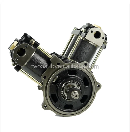 テロメア Mitsubishi 8DC9 Air Brake Compressor ME067899 - Dual Cylinder