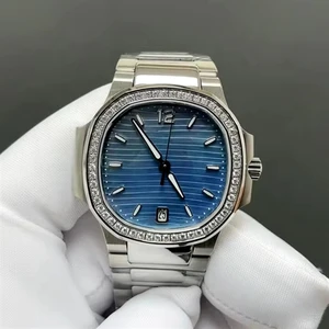 New High-quality Designer Business Fashion Women's Mechanical Watch Round Bezel 35mm Dial Automatic Movement Luxury Brand Watch