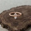14K Gold (Moissanite)