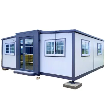 Easy Assembly Expandable Luxury Container House 20ft 30ft 40ft  foldable expandable portable home container house office