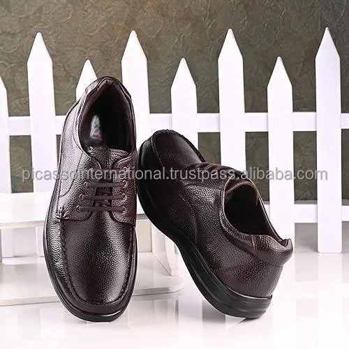 Customized Logo Best Quality Hot Selling Men's Formal Casual Wear Office Party Wear Genuine Leather Shoes for Bulk Purchase