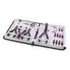 15: Vibrant Purple with White Case