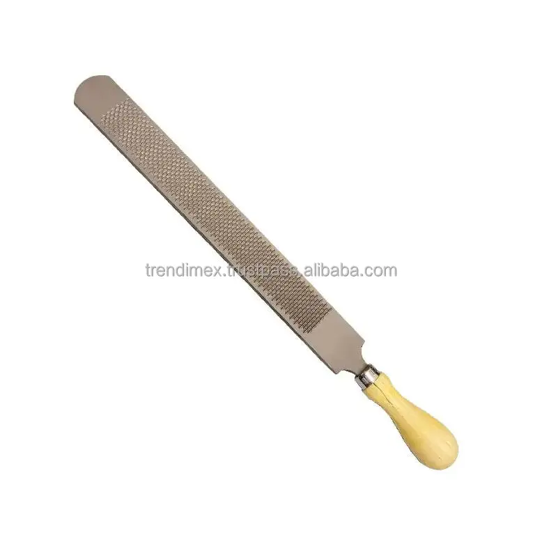 Veterinary Metal & Steel With Wooden Handle Hoof Rasp For Horse 14