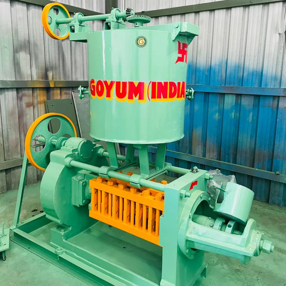 Copra Mustard Corn Germ Oil Processing Machine Screw Press Oil Expeller Automatic Oil Press Machine Edible Oil Making Machine