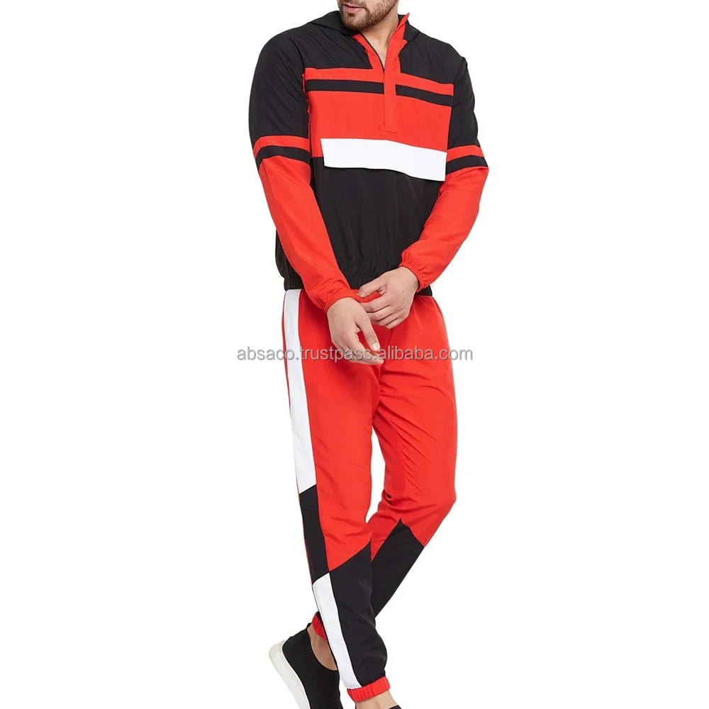 Best Wholesale Price Streetwear Style Men Tracksuits / Slim Fit Custom