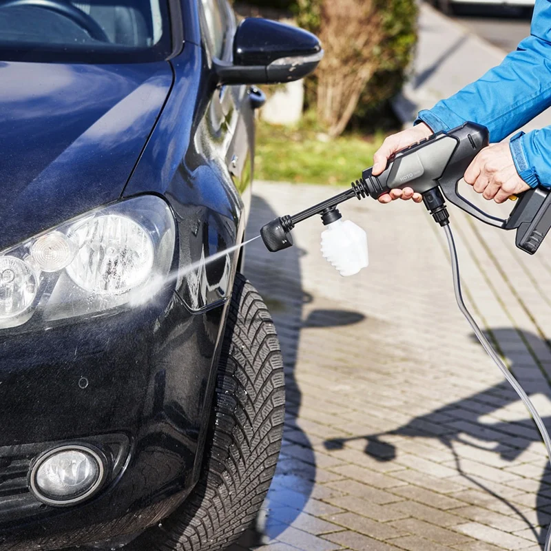 HOTO 20V Беспроводная Автоматическая портативная Паровая мойка высокого давления