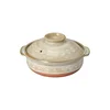 Hana Mishima Donabe Ceramic Pot Size 6