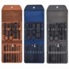 สีดำ,สีฟ้า,สีน้ำตาล 3 ชุด 12 ชิ้น