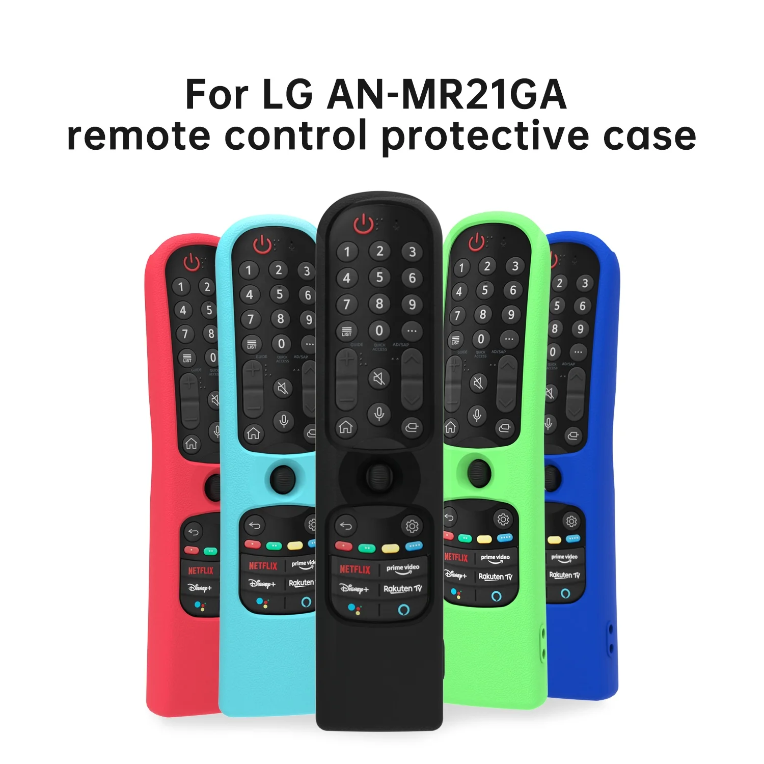 SIKAI светятся в темноте флуоресцентные защитный чехол AN-MR21GA силиконовый чехол для LG TV пульт дистанционного управления для AN-MR21GA Magic Remote 2021