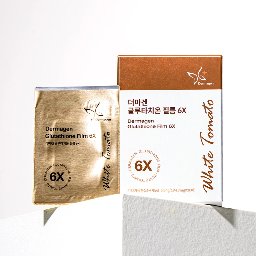 dermagen glutathione film Dermagen Korean Glutathione Oral Film Strips for Multi-Purpose Oral Hygiene  & Whitening