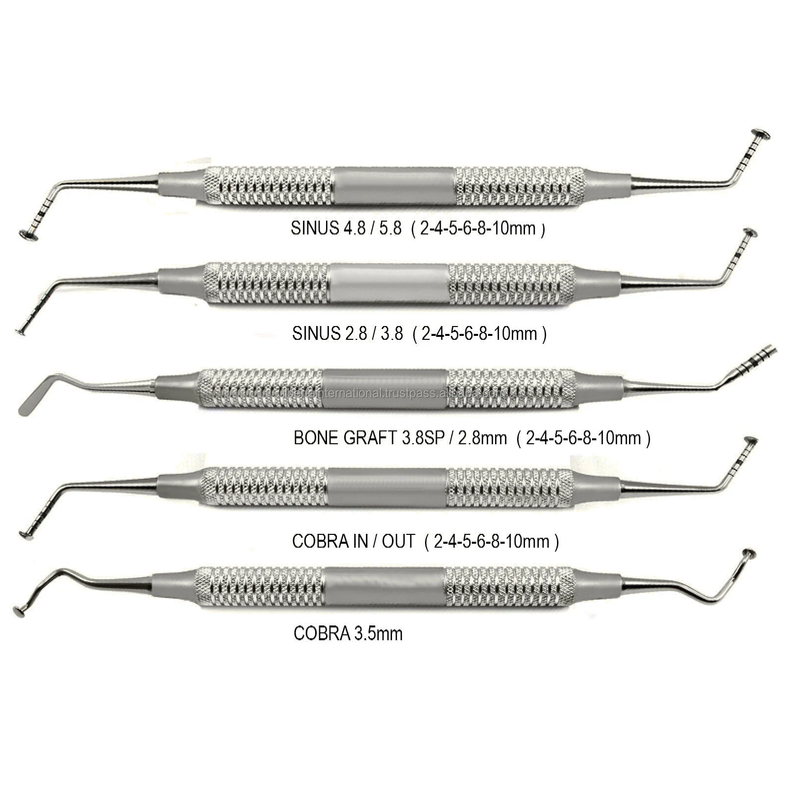 Dental Implant Mushroom Sinus Instruments Kit Advance Bone Graft Lift