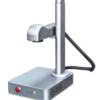 Compact Fiber Laser Marking Machine 30W With Pet Tags Template Library and Quick-Swap Fixtures