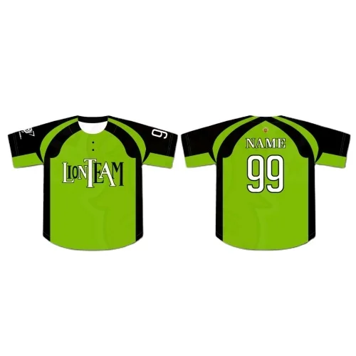 New Arrival Training Wear Baseball Softball Uniform Set 100 Polyester