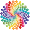 Colores mezclados
