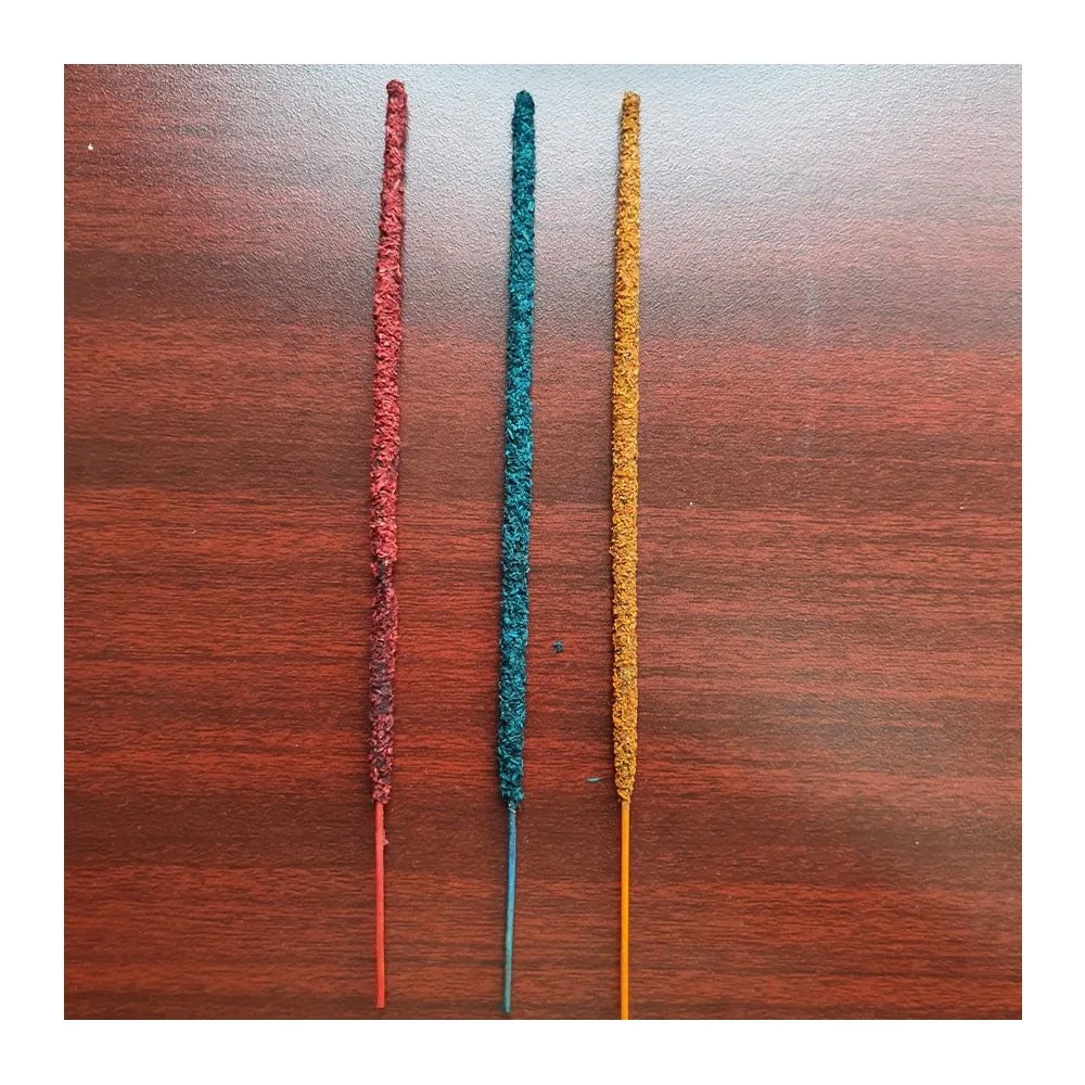 Scented Incense Sticks with Dried Flower Petals for Meditation & Aromatherapy Diffuser