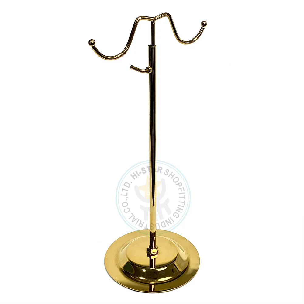 
 Золотая стойка держатель парик Наращивание волос дисплей  