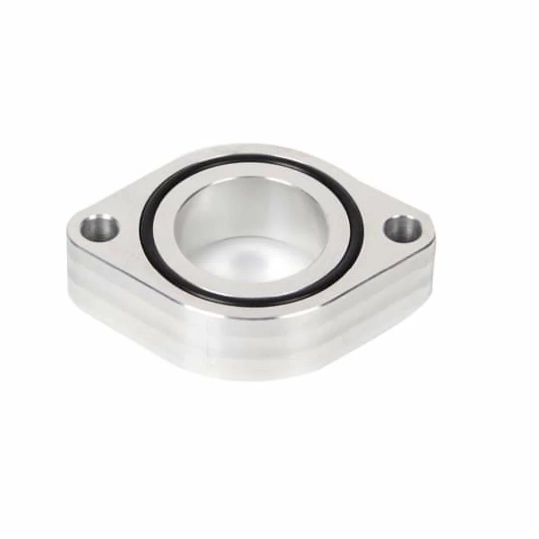 Sbc Performance Risers Sbc/bbc Aluminum Billet Water Neck Spacer 0-ring 1 Inch Thick ...