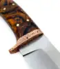 Miel profond/Grain de bois tourbillonnant brun