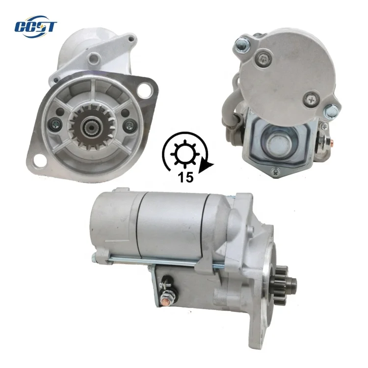 12V 15T Engines Starter for Yanmar Tractors 3TNE84 3TNV88 Starter Motor 11920977010 12112077010 12445077010 10451718