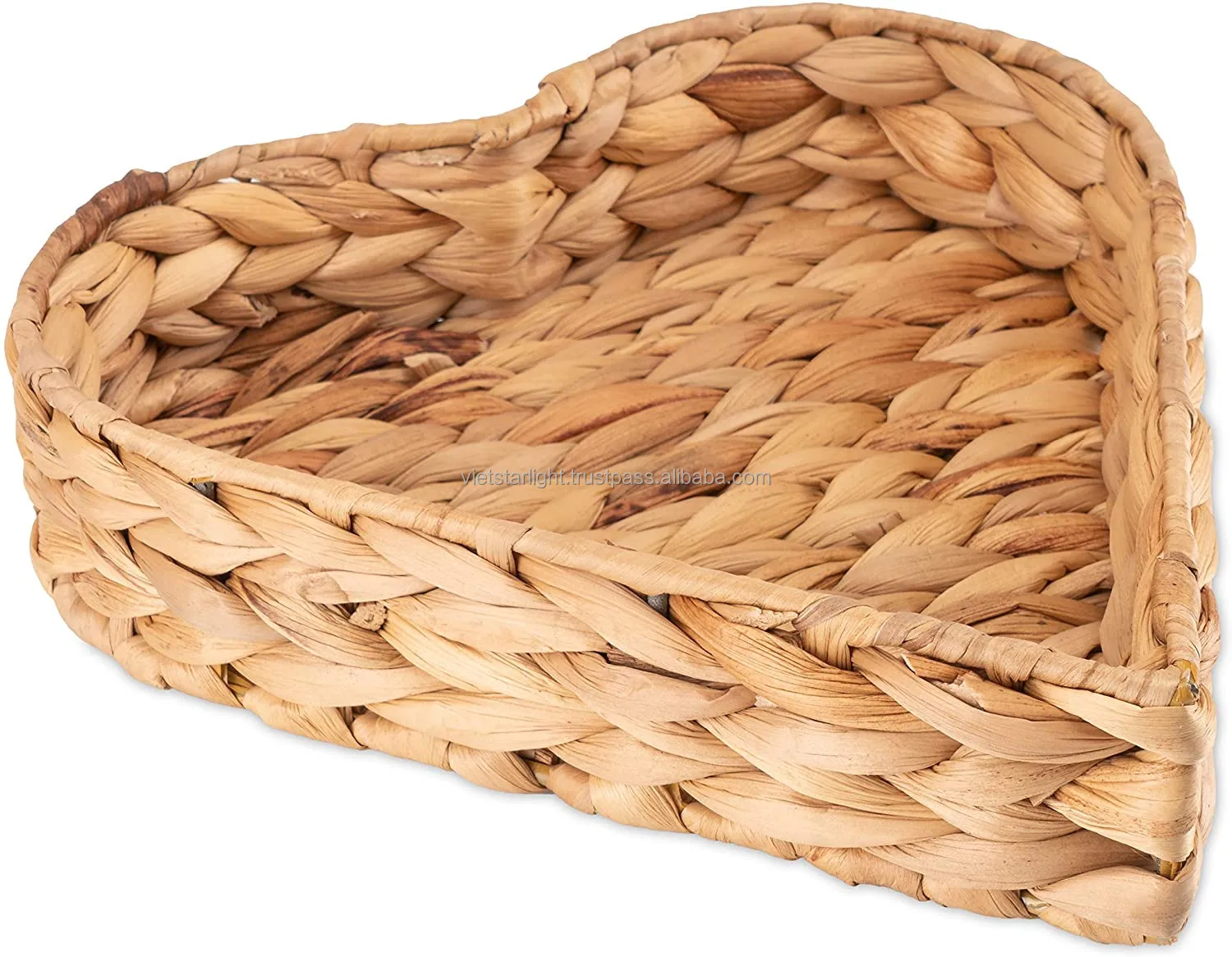 Water Hyacinth Basket Hyacinth Tray Gift Basket Seagrass Rattan Tray 